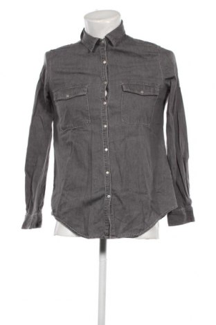 Herrenhemd Pull&Bear, Größe L, Farbe Grau, Preis € 14,84