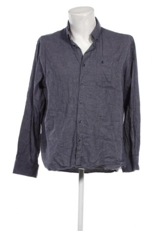 Ανδρικό πουκάμισο Ragman, Μέγεθος XL, Χρώμα Μπλέ, Τιμή 12,62 €