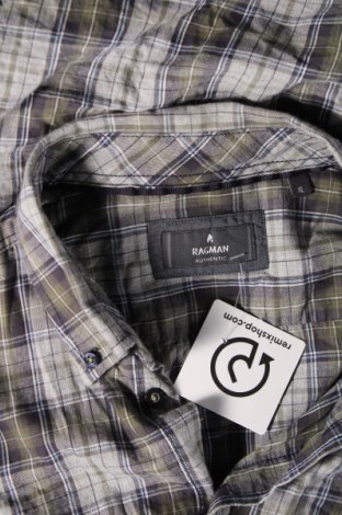 Ανδρικό πουκάμισο Ragman, Μέγεθος XL, Χρώμα Πολύχρωμο, Τιμή 4,63 €
