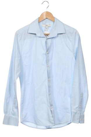 Ανδρικό πουκάμισο River Island, Μέγεθος S, Χρώμα Μπλέ, Τιμή 10,99 €