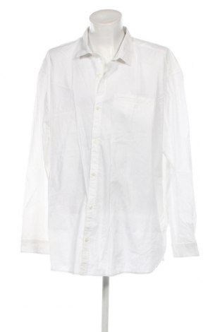 Ανδρικό πουκάμισο S.Oliver, Μέγεθος 5XL, Χρώμα Λευκό, Τιμή 21,03 €