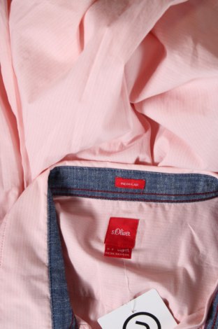 Мъжка риза S.Oliver, Размер XXL, Цвят Розов, Цена 34,00 лв.