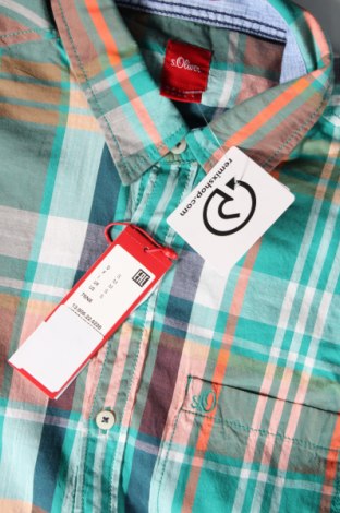 Ανδρικό πουκάμισο S.Oliver, Μέγεθος S, Χρώμα Πολύχρωμο, Τιμή 24,42 €