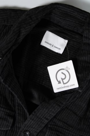 Ανδρικό πουκάμισο Samsoe & Samsoe, Μέγεθος XL, Χρώμα Μαύρο, Τιμή 34,02 €