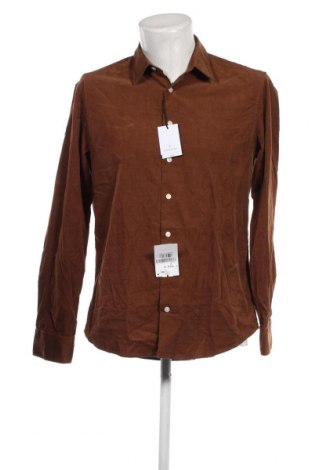 Ανδρικό πουκάμισο Seidensticker, Μέγεθος M, Χρώμα Καφέ, Τιμή 39,69 €