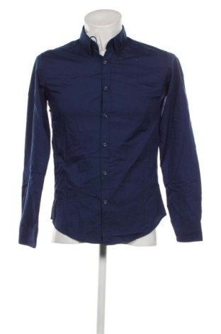 Herrenhemd Smog, Größe S, Farbe Blau, Preis 10,09 €