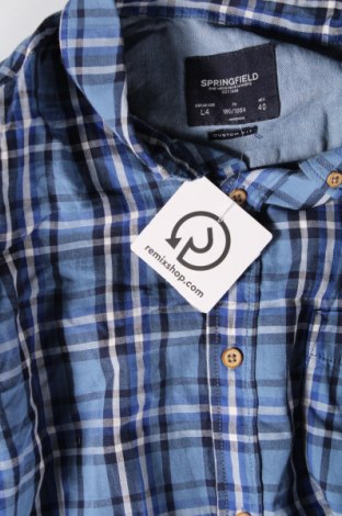 Pánska košeľa  Springfield, Veľkosť L, Farba Modrá, Cena  9,83 €