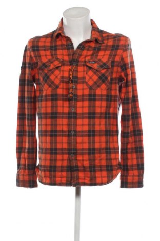 Ανδρικό πουκάμισο Superdry, Μέγεθος M, Χρώμα Πολύχρωμο, Τιμή 39,01 €