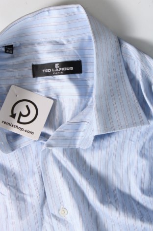 Ανδρικό πουκάμισο Ted Lapidus, Μέγεθος L, Χρώμα Μπλέ, Τιμή 42,68 €