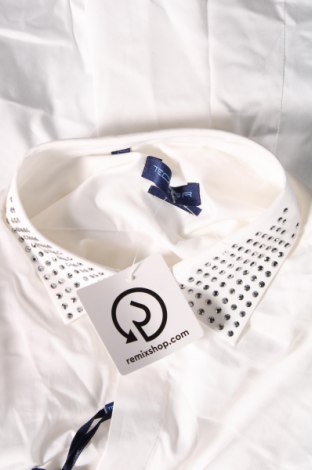 Ανδρικό πουκάμισο Teodor, Μέγεθος L, Χρώμα Λευκό, Τιμή 39,39 €