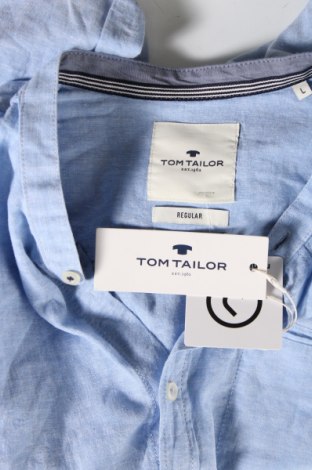 Ανδρικό πουκάμισο Tom Tailor, Μέγεθος L, Χρώμα Μπλέ, Τιμή 39,69 €