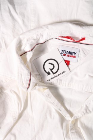 Herrenhemd Tommy Jeans, Größe L, Farbe Weiß, Preis 30,71 €