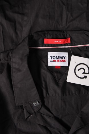 Мъжка риза Tommy Jeans, Размер XL, Цвят Черен, Цена 111,09 лв.