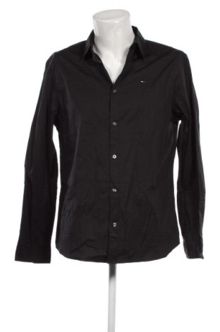 Мъжка риза Tommy Jeans, Размер XL, Цвят Черен, Цена 156,17 лв.