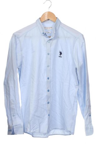 Мъжка риза U.S. Polo Assn., Размер M, Цвят Син, Цена 55,00 лв.