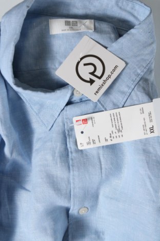 Pánska košeľa  Uniqlo, Veľkosť XXL, Farba Modrá, Cena  15,00 €