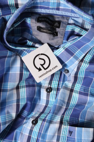 Ανδρικό πουκάμισο Westbury, Μέγεθος 3XL, Χρώμα Μπλέ, Τιμή 17,39 €