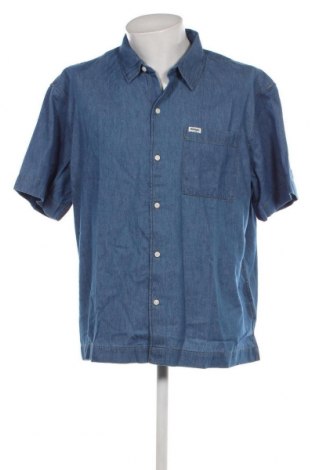Ανδρικό πουκάμισο Wrangler, Μέγεθος L, Χρώμα Μπλέ, Τιμή 47,32 €