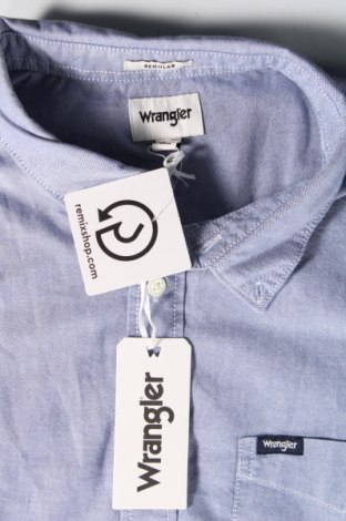Męska koszula Wrangler, Rozmiar XL, Kolor Niebieski, Cena 304,08 zł