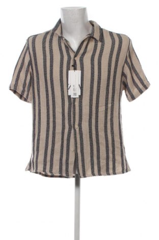 Мъжка риза Zara, Размер L, Цвят Бежов, Цена 9,78 лв.