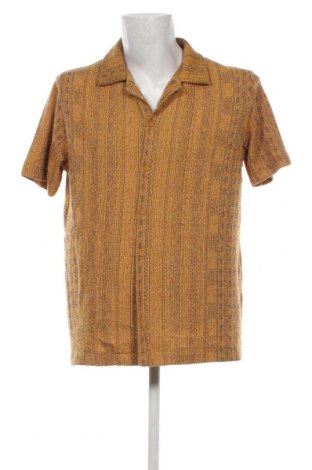 Ανδρικό πουκάμισο Zara, Μέγεθος L, Χρώμα Κίτρινο, Τιμή 10,02 €