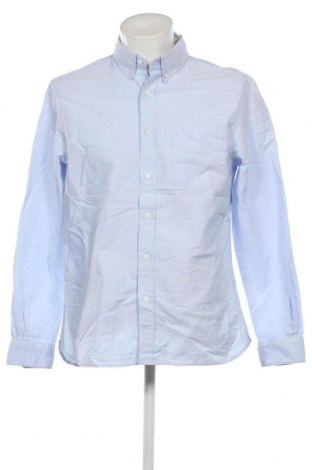 Ανδρικό πουκάμισο Zara, Μέγεθος L, Χρώμα Μπλέ, Τιμή 12,62 €