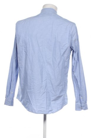 Мъжка риза Zara, Размер L, Цвят Син, Цена 28,17 лв.