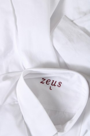 Herrenhemd Zeus, Größe L, Farbe Weiß, Preis € 14,83