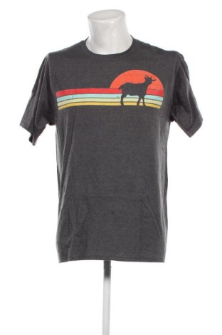 Ανδρικό t-shirt, Μέγεθος L, Χρώμα Γκρί, Τιμή 6,49 €