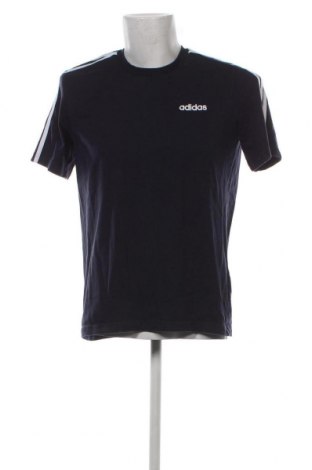 Herren T-Shirt Adidas, Größe L, Farbe Blau, Preis € 14,00
