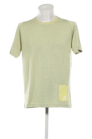 Herren T-Shirt Adidas, Größe M, Farbe Grün, Preis 31,96 €