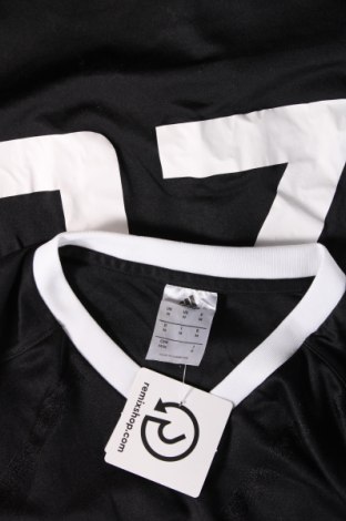 Herren T-Shirt Adidas, Größe M, Farbe Schwarz, Preis 18,79 €