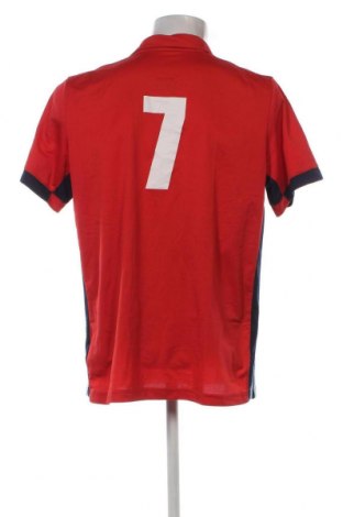 Мъжка тениска Adidas, Размер XL, Цвят Червен, Цена 21,60 лв.