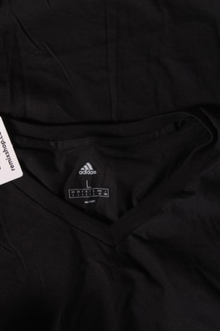 Мъжка тениска Adidas, Размер L, Цвят Черен, Цена 56,00 лв.