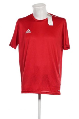Ανδρικό t-shirt Adidas, Μέγεθος XL, Χρώμα Κόκκινο, Τιμή 25,57 €