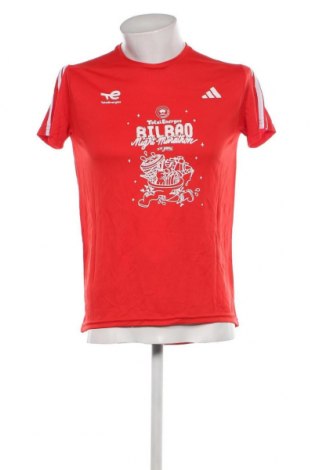 Męski T-shirt Adidas, Rozmiar M, Kolor Czerwony, Cena 86,36 zł