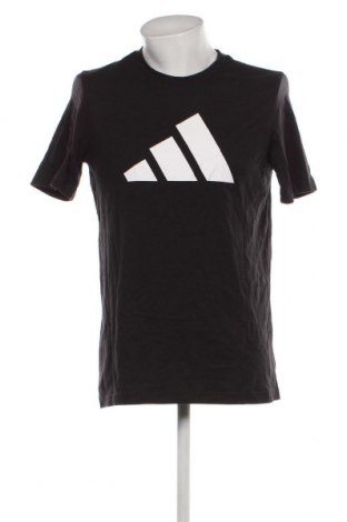 Мъжка тениска Adidas, Размер M, Цвят Черен, Цена 27,00 лв.