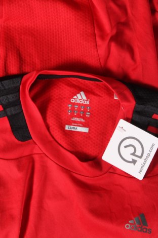 Herren T-Shirt Adidas, Größe M, Farbe Rot, Preis € 18,79