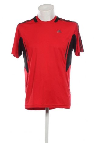Herren T-Shirt Adidas, Größe M, Farbe Rot, Preis 18,79 €