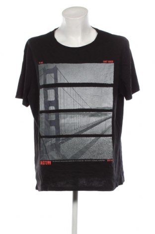 Ανδρικό t-shirt Angelo Litrico, Μέγεθος XXL, Χρώμα Μαύρο, Τιμή 4,82 €