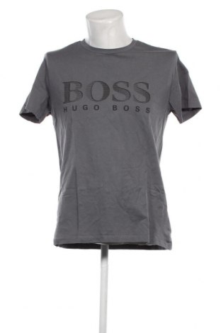 Herren T-Shirt BOSS, Größe M, Farbe Grau, Preis 35,26 €