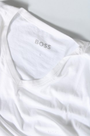 Herren T-Shirt BOSS, Größe L, Farbe Weiß, Preis 33,49 €