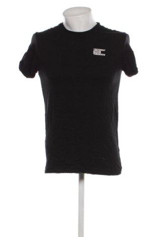 Ανδρικό t-shirt Bershka, Μέγεθος M, Χρώμα Μαύρο, Τιμή 4,82 €