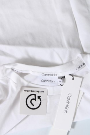 Herren T-Shirt Calvin Klein, Größe XL, Farbe Weiß, Preis 37,11 €