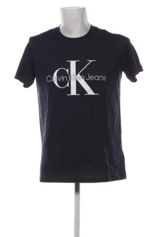 Мъжка тениска Calvin Klein Jeans, Размер XL, Цвят Син, Цена 91,20 лв.