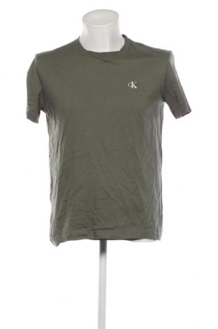 Мъжка тениска Calvin Klein Jeans, Размер M, Цвят Зелен, Цена 77,00 лв.