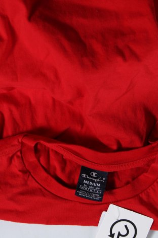 Ανδρικό t-shirt Champion, Μέγεθος M, Χρώμα Κόκκινο, Τιμή 8,22 €