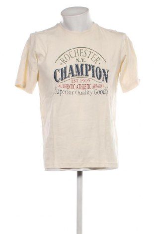 Herren T-Shirt Champion, Größe M, Farbe Beige, Preis € 18,56