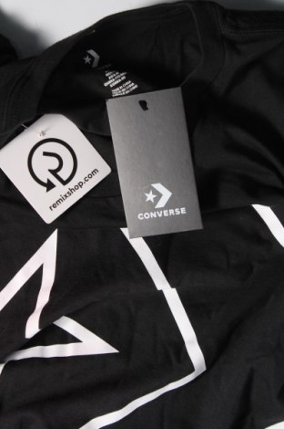 Мъжка тениска Converse, Размер S, Цвят Черен, Цена 33,60 лв.