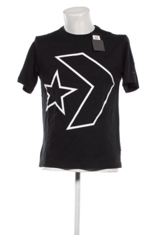 Ανδρικό t-shirt Converse, Μέγεθος S, Χρώμα Μαύρο, Τιμή 17,32 €